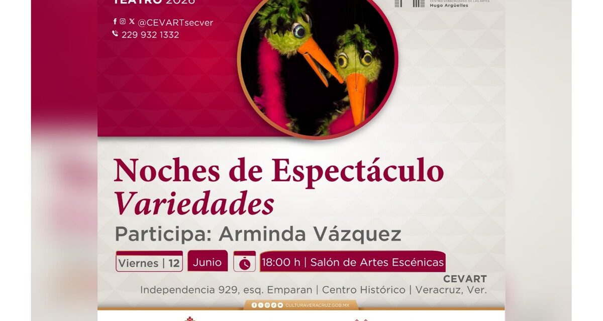 Puestas escénicas dirigidas a infancias en el Centro Veracruzano de las Artes