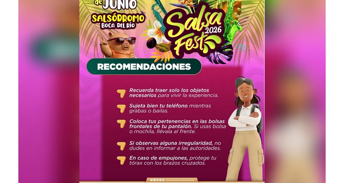 Vive un Salsa Fest seguro y responsable
