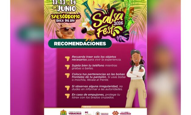 Vive un Salsa Fest seguro y responsable
