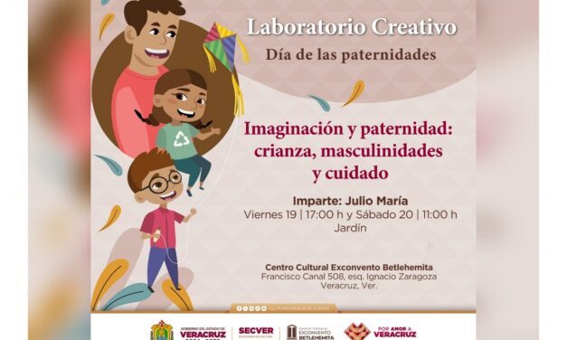 Con laboratorio creativo promueve SECVER paternidad responsable