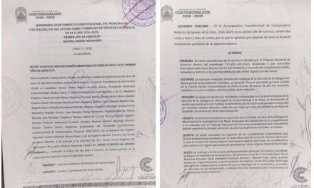 Coatzacoalcos realizará jornada extraordinaria para elección de la Subagencia Municipal de la localidad 5 de Mayo