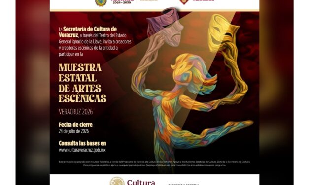 Convoca SECVER a participar en la Muestra Estatal de Artes Escénicas Veracruz