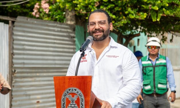 “Ya es hora de que la zona baja empiece a vivir con calidad”: arranca Pedro Miguel Rosaldo primera obra de su gobierno