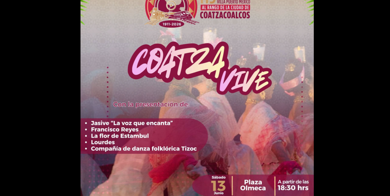 ¡Coatza vive una gala de talento y ritmo en su 115 Aniversario!
