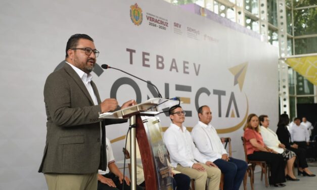 Refrenda DGB compromiso con el fortalecimiento del TEBAEV, institución clave para la educación media superior en Veracruz