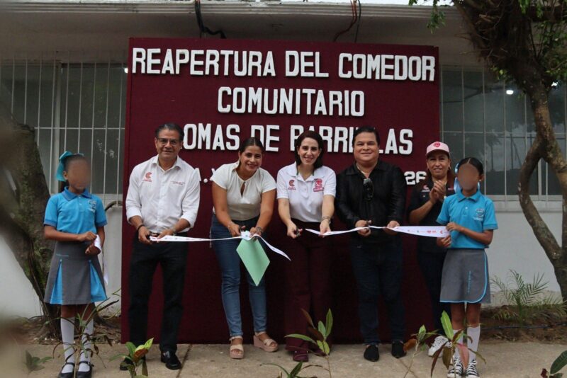 Apertura gobierno municipal y DIF segundo comedor comunitario en Coatzacoalcos