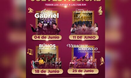 Jueves Musical llena de melodías y cultura la Plaza Lerdo