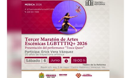 Tercer Maratón de Artes Escénicas LGBTTTIQ+ en el Teatro Reforma