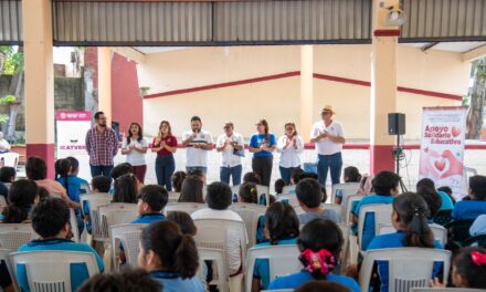 Ayuntamiento de Coatzacoalcos lleva Programa de Apoyo Solidario Educativo a primaria “16 de Septiembre”