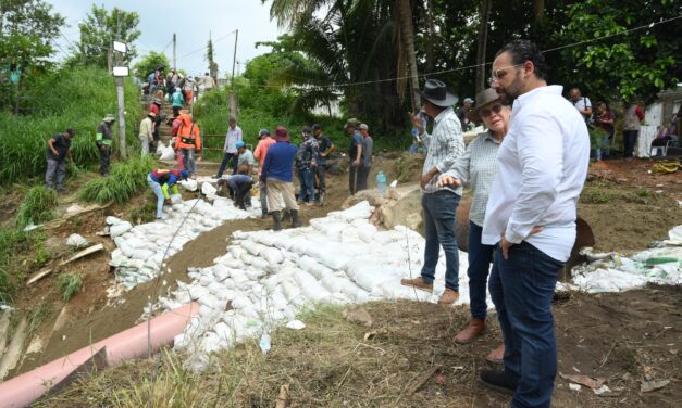 Coatzacoalcos necesitaba ayuda: Pedro Miguel Rosaldo atiende siete puntos críticos tras intensas lluvias