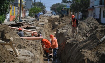 Anuncia Pedro Miguel Rosaldo rehabilitación de cárcamos y colectores sanitarios en Coatzacoalcos