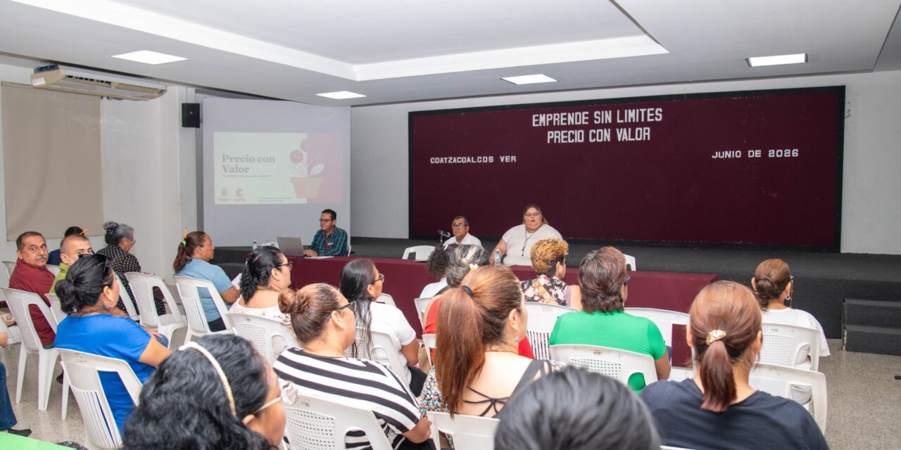 Inicia con éxito el programa de capacitación “Emprende Sin Límites” para fortalecer a emprendedores de Coatzacoalcos