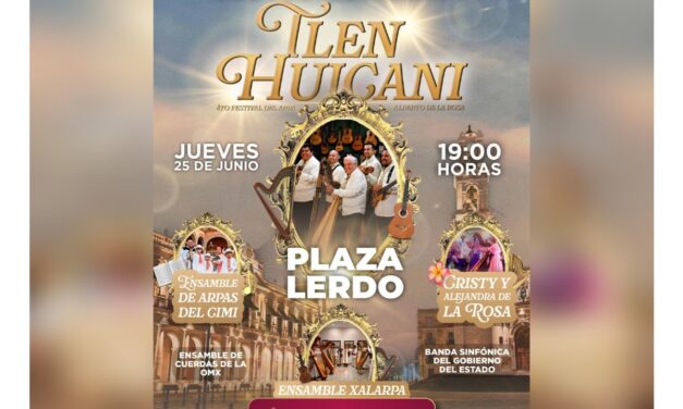 Jueves Musicales celebra el Festival del Arpa con Tlen Huicani