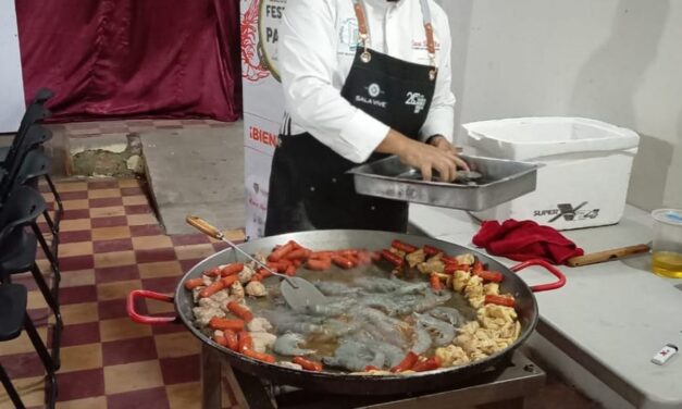 Realizan Segundo Festival de la Paella en Casa Bonilla en Coatepec