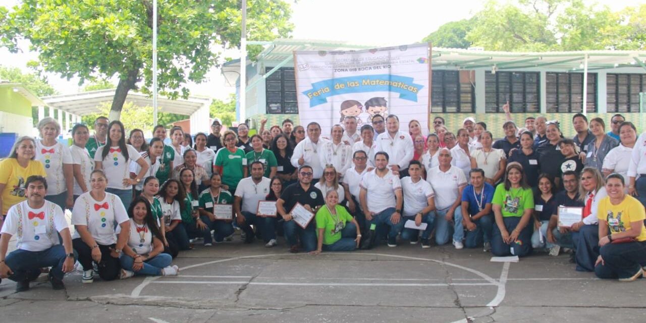 Niñas y niños fortalecen pensamiento lógico con Feria Matemática: SEV
