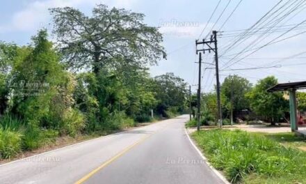 Ponen en operación carretera que une Acayucan con Soteapan, destaca gobernadora Nahle