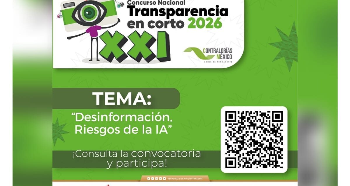 Invita Contraloría a participar en el Concurso Nacional Transparencia en Corto