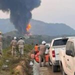 Federación y Estado atenderán salud de población afectada por incendio en pozo Krem-1 en Las Choapas, PEMEX emitirá informe