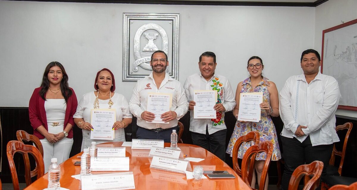 Fortalece Pedro Miguel Rosaldo la capacitación y el empleo con firma de convenio interinstitucional