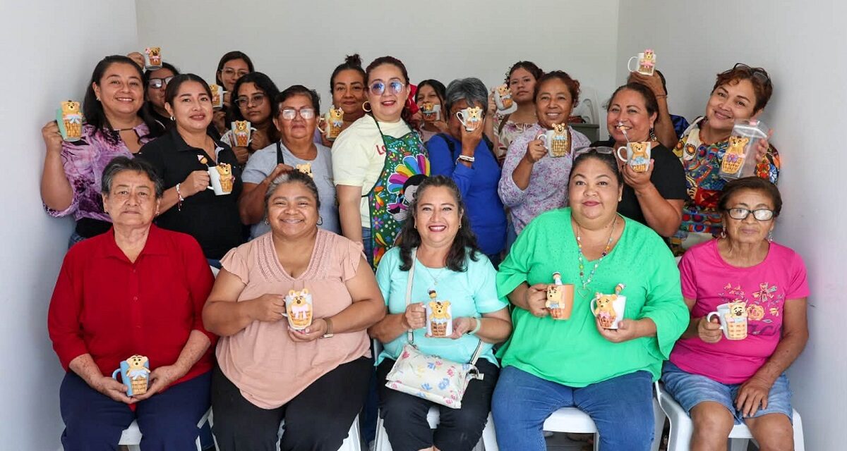 Ayuntamiento de Coatzacoalcos promueve el emprendimiento a través del taller de pasta flexible