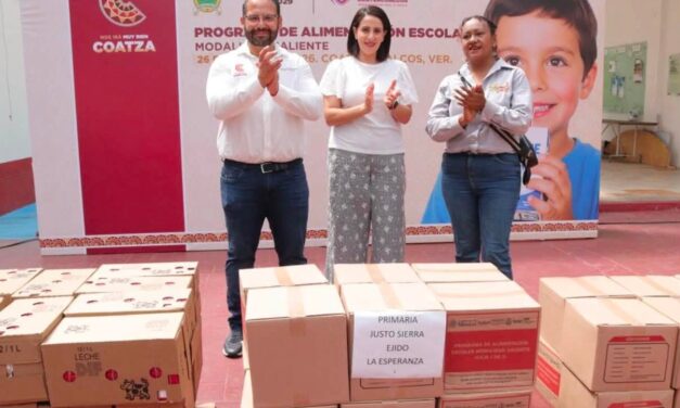 Fortalece DIF Coatzacoalcos el bienestar alimentario de más de 10 mil personas