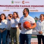 Rehabilitan parque abandonado en la colonia Pensiones de Coatzacoalcos