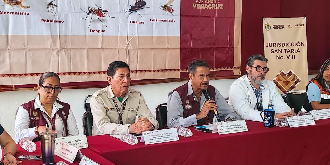 Coordina Salud acciones regionales contra dengue, zika y chikungunya