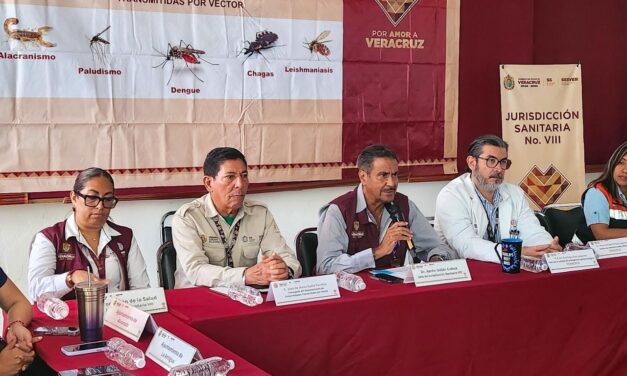 Coordina Salud acciones regionales contra dengue, zika y chikungunya