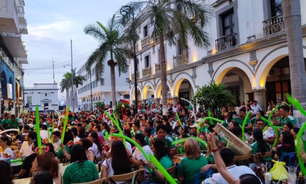 Vive Veracruz la pasión del Mundial en un ambiente familiar y seguro