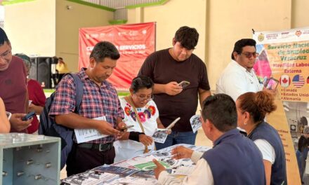 Llegan más de 563 vacantes a El Higo y San Juan Evangelista con la Caravana de Servicios