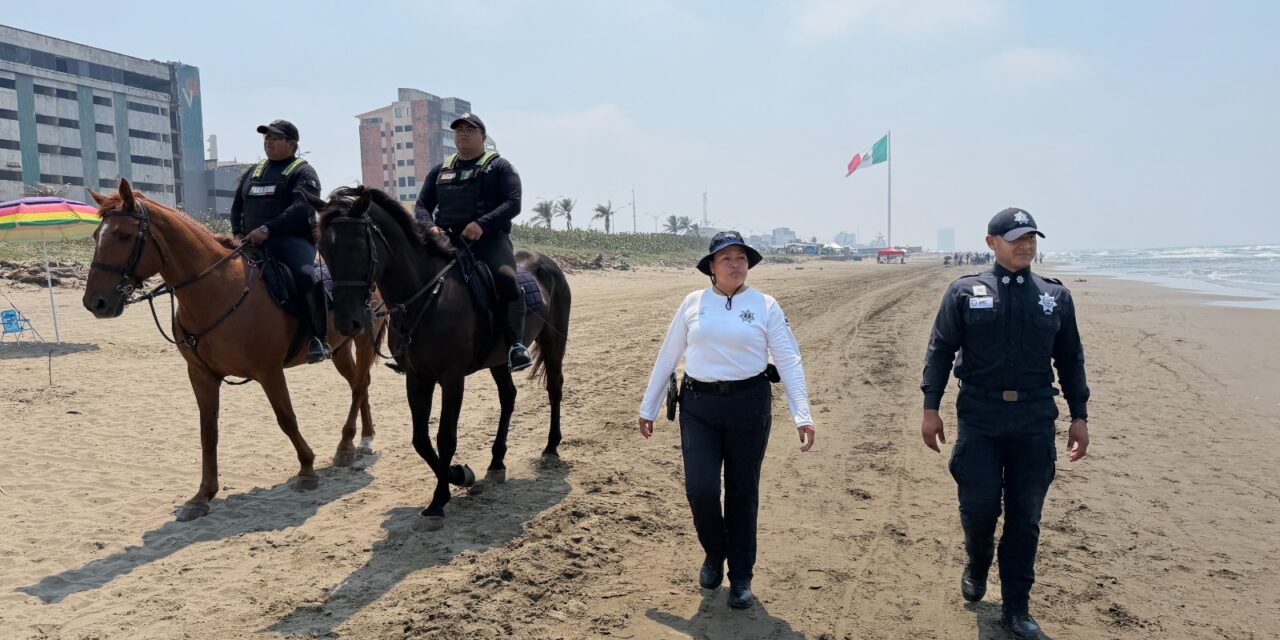 Veracruz se prepara para un verano seguro con cerca de mil 500 elementos