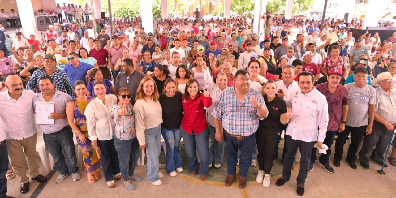 La confianza se devuelve con apoyos directos a pescadores: Rocío Nahle