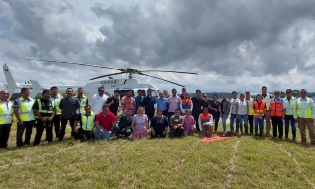 SPC, Salud y Ofigob capacitan a personal estatal en Evacuación Aeromédica