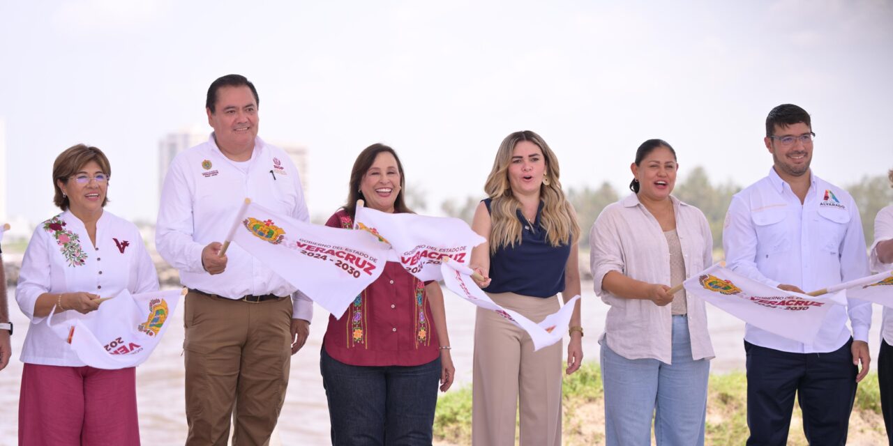 Cumple Rocío Nahle compromiso; inicia construcción del Puente del Sotavento