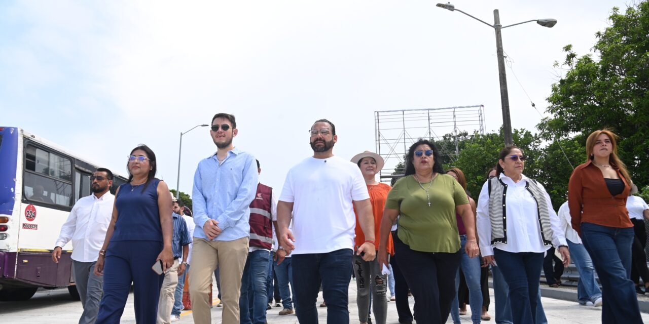 Más que obra civil, transformamos el acceso a nuestra ciudad: Pedro Miguel Rosaldo inaugura rehabilitación al puente Palma Sola