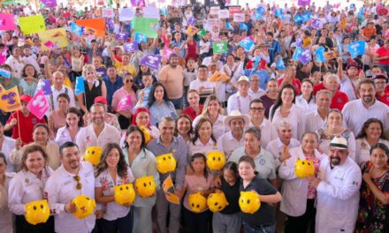 Anuncia Gobernadora construcción del CRIT Minatitlán; convoca al boteo Teletón