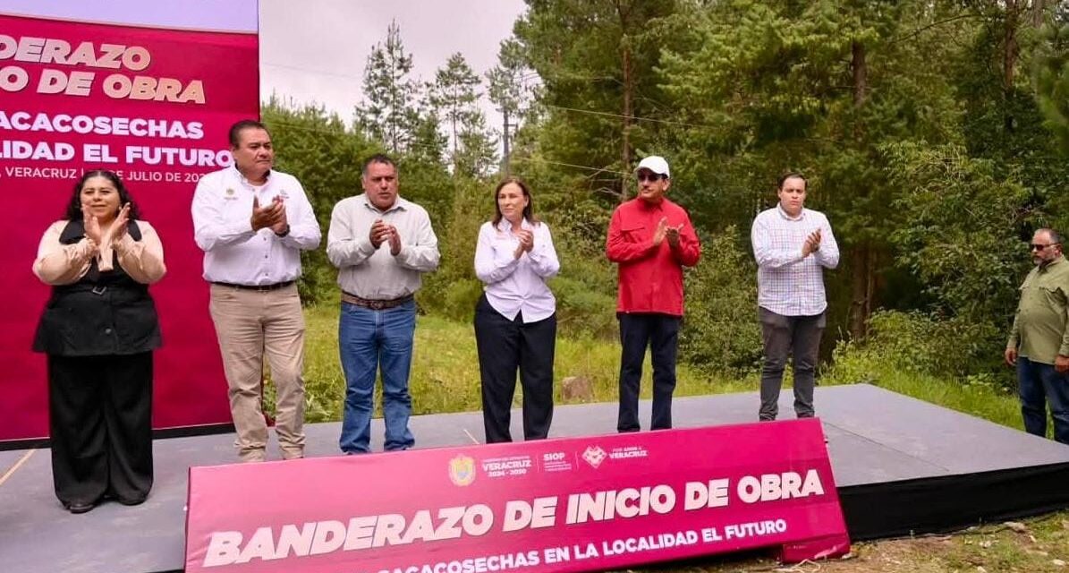 La palabra se cumple; inicia Rocío Nahle camino sacacosechas en Ixhuacán