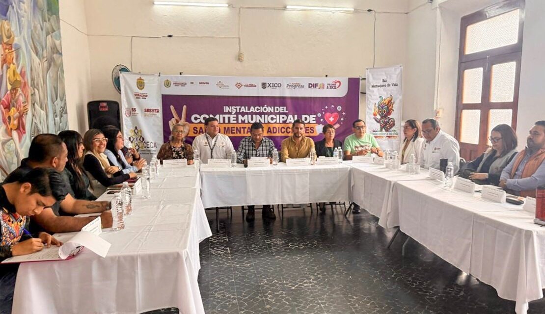 Instalan Comité Municipal de Salud Mental y Adicciones en Cosamaloapan