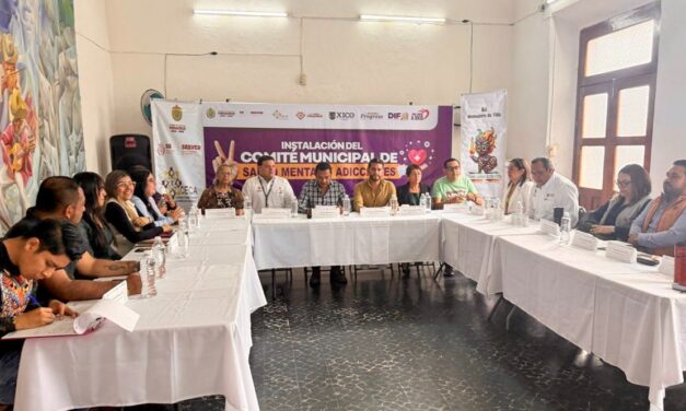 Instalan Comité Municipal de Salud Mental y Adicciones en Cosamaloapan