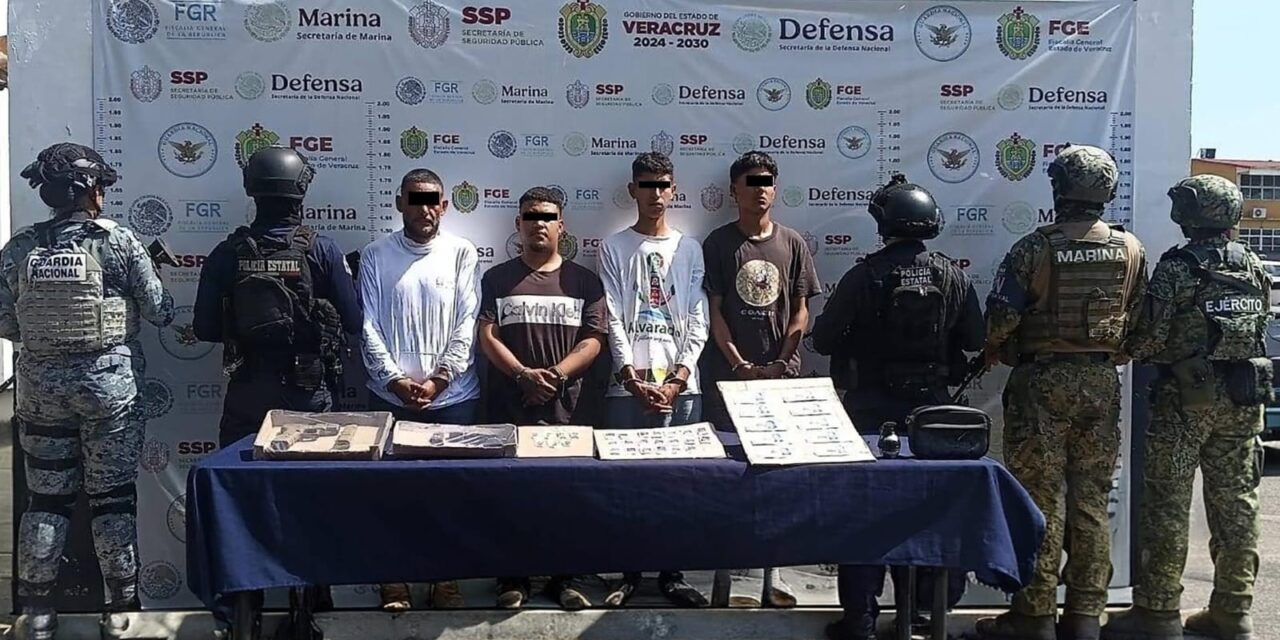 SSP detiene en Alvarado a presunto líder regional de célula delictiva