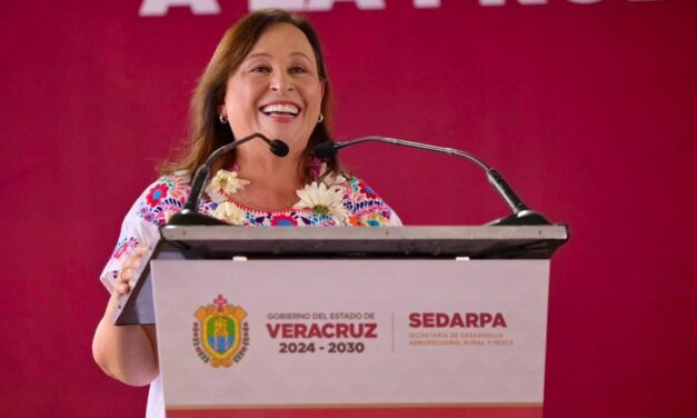 En mi tienen una alidada para sacar adelante el campo de Veracruz: Rocío Nahle
