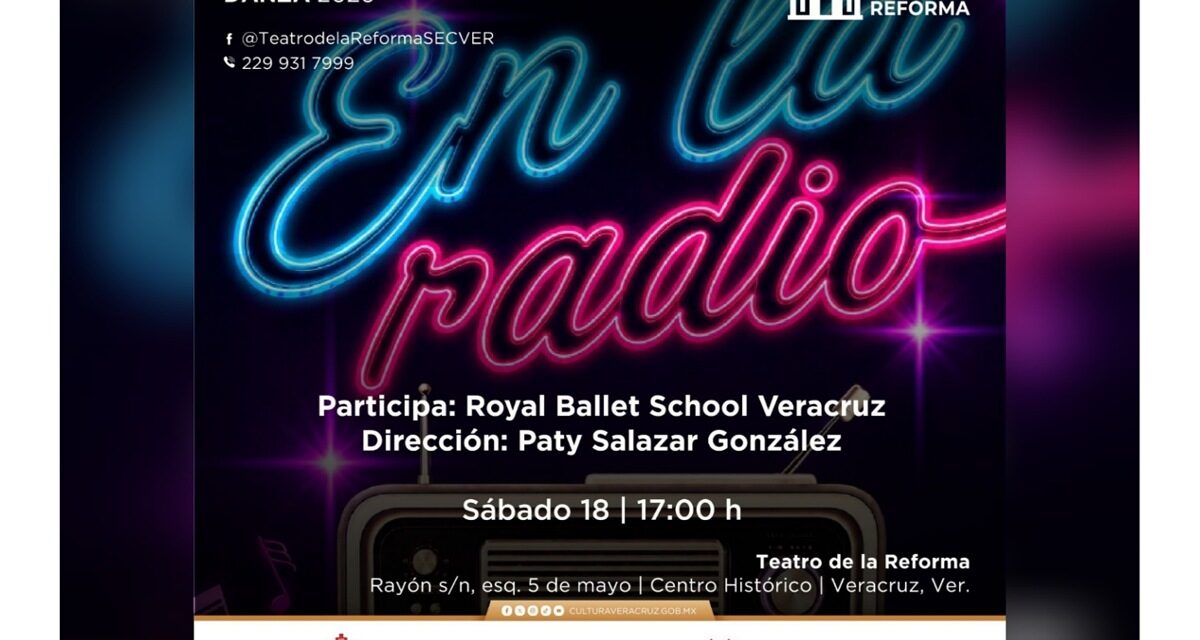 La SECVER realizará viaje musical con la presentación teatral En la radio