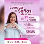 Invitan Ayuntamiento y DIF Coatzacoalcos al Curso de Verano de Lengua de Señas