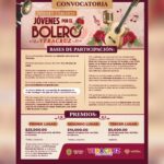 Abre SECVER convocatoria para el segundo concurso Jóvenes por el Bolero: Veracruz