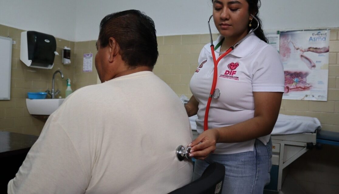 Atención médica oportuna y cercana, prioridad del DIF Coatzacoalcos