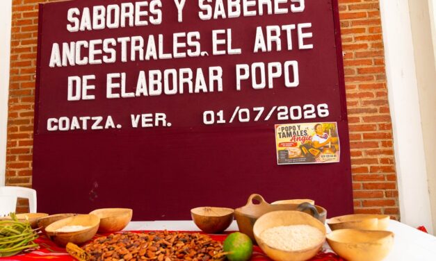 Ayuntamiento promueve tradiciones con taller de elaboración de popo en Coatzacoalcos