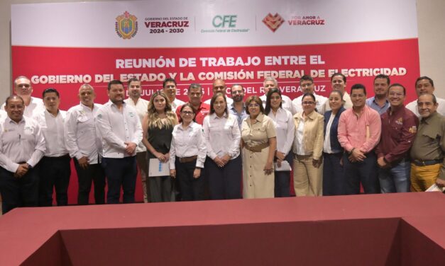 Veracruz y CFE trazan estrategias hacia una mayor cobertura y mejor servicio eléctrico