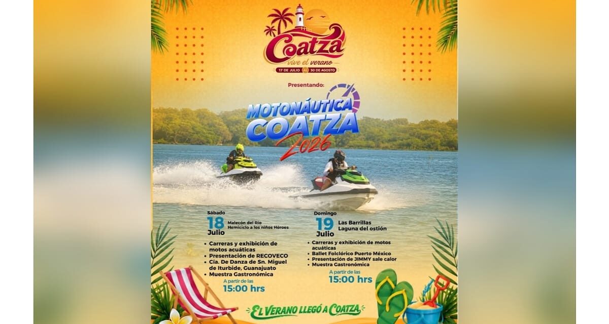 Comienza la cuenta regresiva de ‘Coatza Vive el Verano 2026″ con más de 20 actividades gratuitas