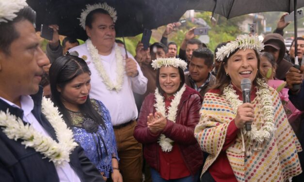 Cumple Gobernadora su palabra con la entrega de la carretera Tecamalucan–Tepachapa