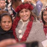 Regresa Rocío Nahle a cumplirle a Soledad Atzompa; entrega tres tramos carreteros